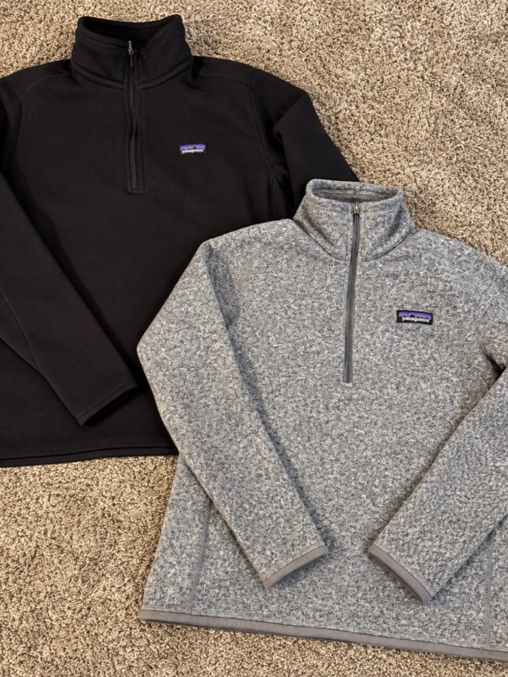 Patagonia Better Sweater Quarter-Zip Fleece Bundle – Women’s Medium 2-Pack